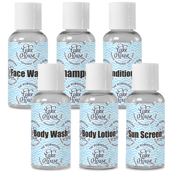Custom Lake House #2 Travel Bottles (Personalized)