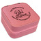 Lake House #2 Travel Jewelry Boxes - Pink Leather (Personalized)