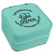 Lake House #2 Travel Jewelry Boxes - Leatherette - Teal - Angled View