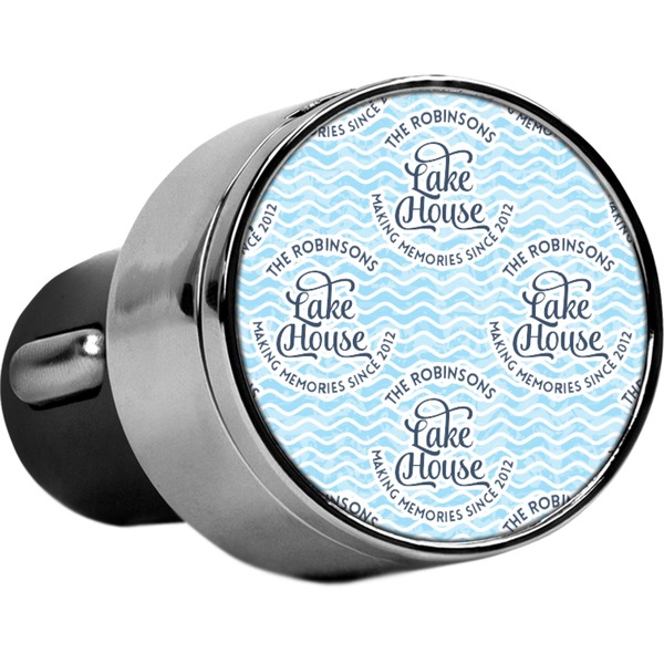 Custom Lake House #2 USB Car Charger (Personalized)