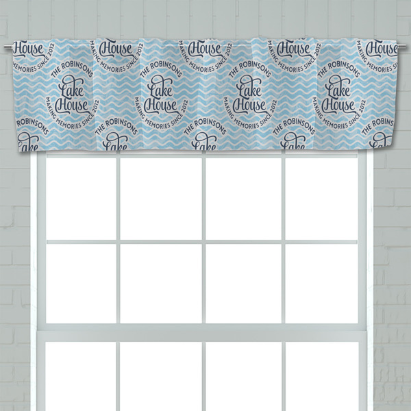 Lake House #2 Valance - Closeup on window