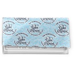 Lake House #2 Vinyl Checkbook Cover (Personalized)