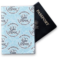 Lake House #2 Vinyl Passport Holder (Personalized)