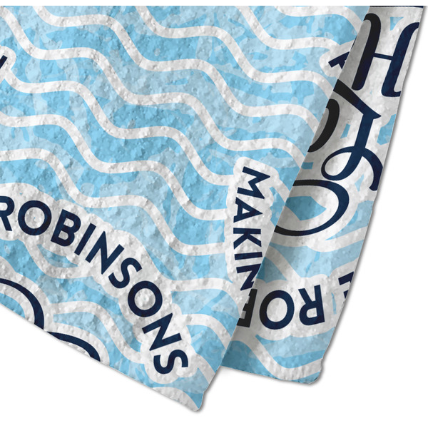 Lake House #2 Waffle Weave Towel - Closeup of Material Image