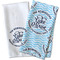 Lake House #2 Waffle Weave Towels - Two Print Styles