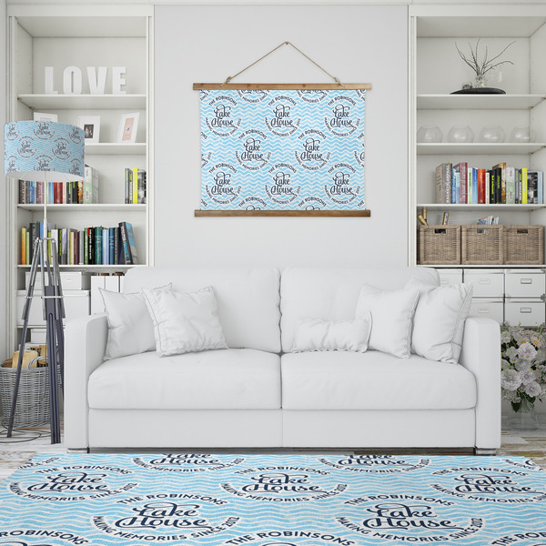 Lake House #2 Wall Hanging Tapestry - IN CONTEXT