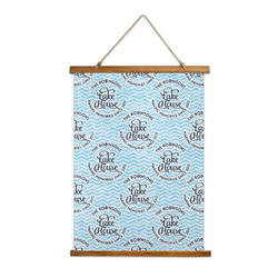 Lake House #2 Wall Hanging Tapestry - Tall (Personalized)