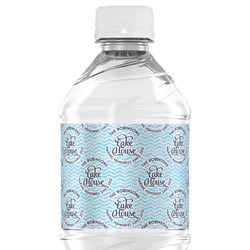 Lake House #2 Water Bottle Labels - Custom Sized (Personalized)