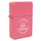 Lake House #2 Windproof Lighter - Pink - Single Sided (Personalized)