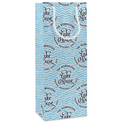 Lake House #2 Wine Gift Bags (Personalized)