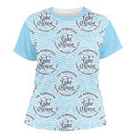 Lake House #2 Women's Crew T-Shirt - 2X Large (Personalized)