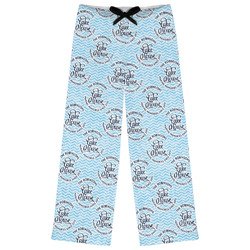 Lake House #2 Womens Pajama Pants - XL (Personalized)
