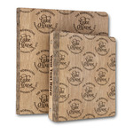 Lake House #2 Wood 3-Ring Binder (Personalized)