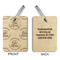 Lake House #2 Wood Luggage Tags - Rectangle - Approval