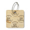Lake House #2 Wood Luggage Tags - Square - Front/Main