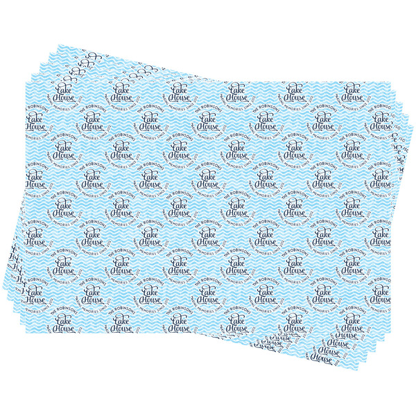 Lake House #2 Wrapping Paper - 5 Sheets Approval