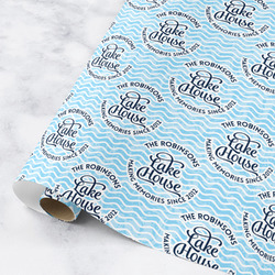 Lake House #2 Wrapping Paper Roll - Small (Personalized)