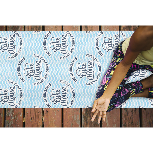 Lake House #2 Yoga Mats - LIFESTYLE