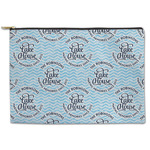 Lake House #2 Zipper Pouch - Large - 12.5"x8.5" (Personalized)