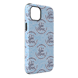Lake House #2 iPhone Case - Rubber Lined - iPhone 14 Plus (Personalized)