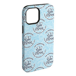 Lake House #2 iPhone Case - Rubber Lined - iPhone 15 Plus (Personalized)