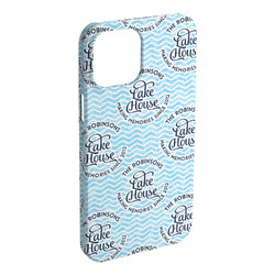 Lake House #2 iPhone Case - Plastic - iPhone 15 Pro Max (Personalized)
