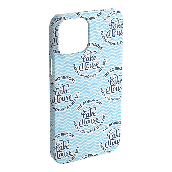 Custom Lake House #2 iPhone Case - Plastic - iPhone 15 Pro Max (Personalized)