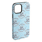 Lake House #2 iPhone Case - Rubber Lined (Personalized)