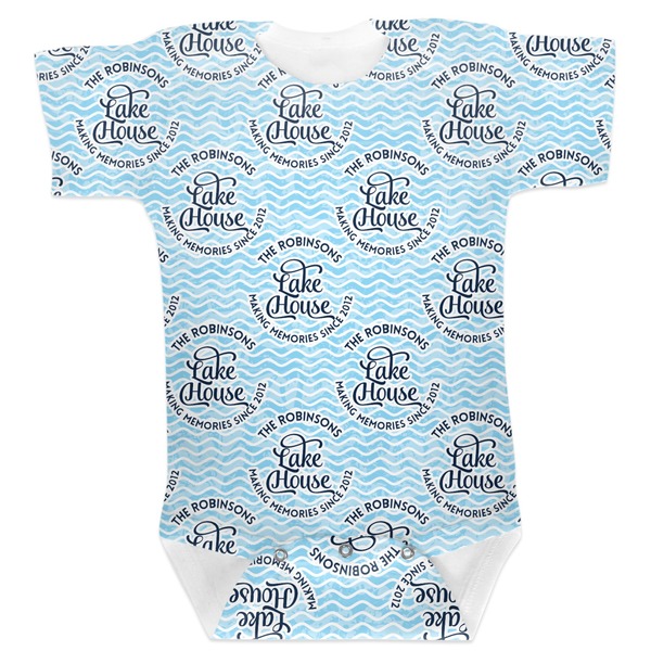 Custom Lake House #2 Baby Bodysuit 0-3 (Personalized)