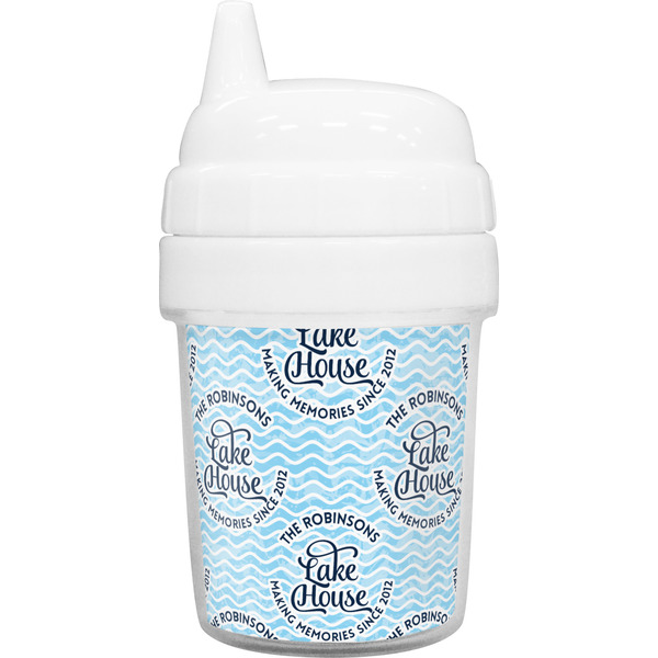 Custom Lake House #2 Baby Sippy Cup (Personalized)