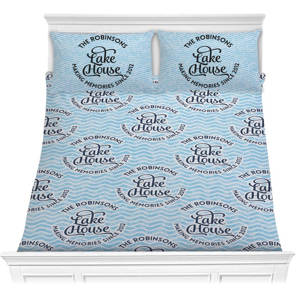 Custom Lake House #2 Comforter Set - Full / Queen (Personalized)