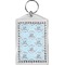 Lake House w/Name & Date Bling Keychain (Personalized)