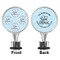 Lake House w/Name & Date Bottle Stopper - Front and Back