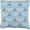 Lake House #2 Faux-Linen Throw Pillow 26" (Personalized)