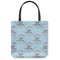 Lake House w/Name & Date Canvas Tote Bag (Front)