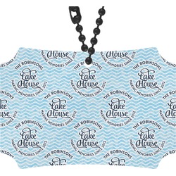 Lake House #2 Rear View Mirror Ornament (Personalized)