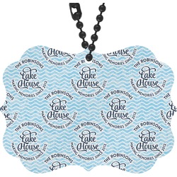 Lake House #2 Rear View Mirror Charm (Personalized)