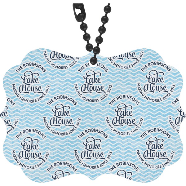 Custom Lake House #2 Rear View Mirror Charm (Personalized)