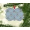 Lake House w/Name & Date Christmas Ornament (On Tree)