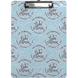 Lake House #2 Clipboard (Personalized)