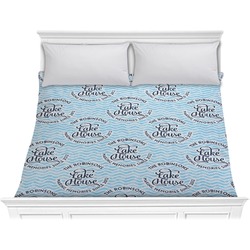 Lake House #2 Comforter - King (Personalized)