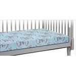 Lake House #2 Crib Fitted Sheet (Personalized)