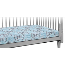 Lake House #2 Crib Fitted Sheet (Personalized)