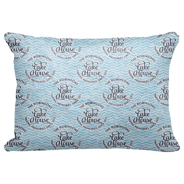 Custom Lake House #2 Decorative Baby Pillowcase - 16"x12" (Personalized)
