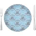 Lake House #2 10" Glass Lunch / Dinner Plates - Single or Set (Personalized)