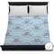 Lake House w/Name & Date Duvet Cover (Queen)
