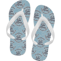 Lake House #2 Flip Flops (Personalized)