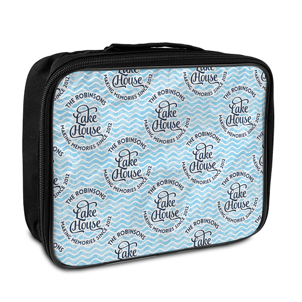 Custom Lake House #2 Insulated Lunch Bag (Personalized)