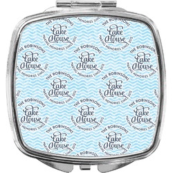 Lake House #2 Compact Makeup Mirror (Personalized)