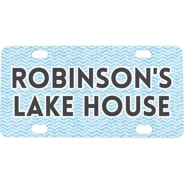 Custom Lake House #2 Mini/Bicycle License Plate (Personalized)